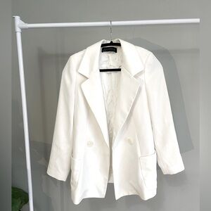 Zara White Blazer Size XS